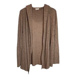 Silence + Noise Bleeker Hooded Cardigan Size Medium
